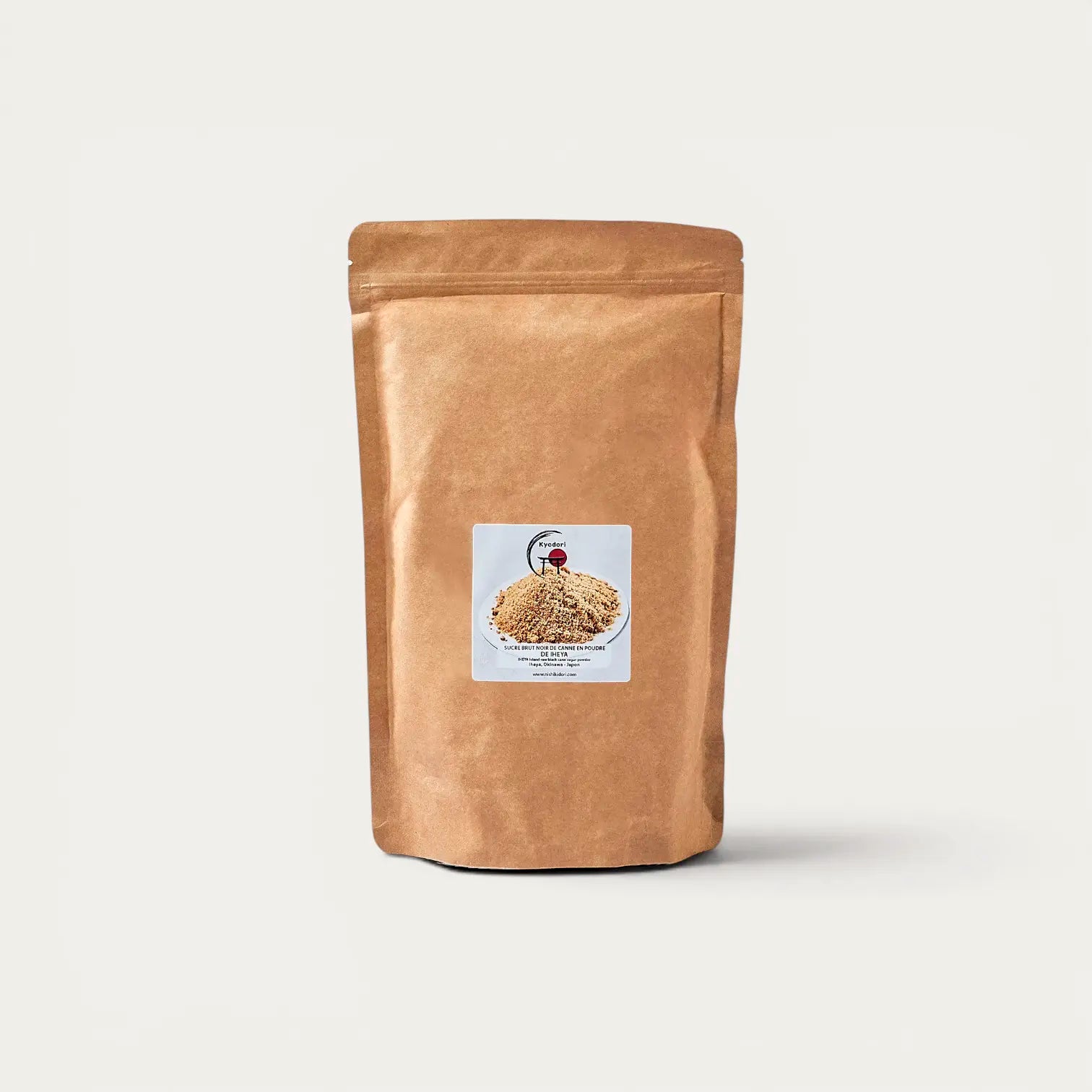 Schwarzer Rohrzucker Kokuto naturbelassen, gemahlen, IHEYA - 1kg