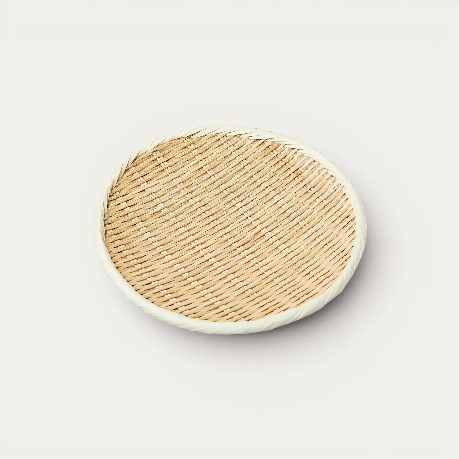 Sieb oder Teller Zaru aus Bambus für Soba, Udon und Somen Ø 27 cm