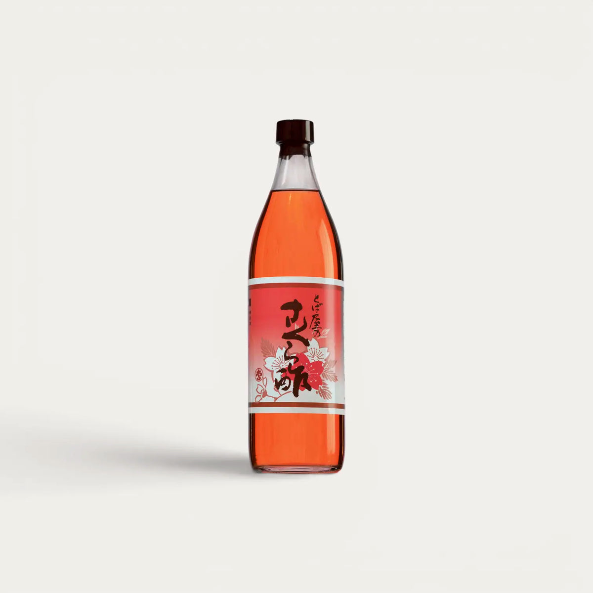 Rice vinegar condiment with Sakura cherry blossom