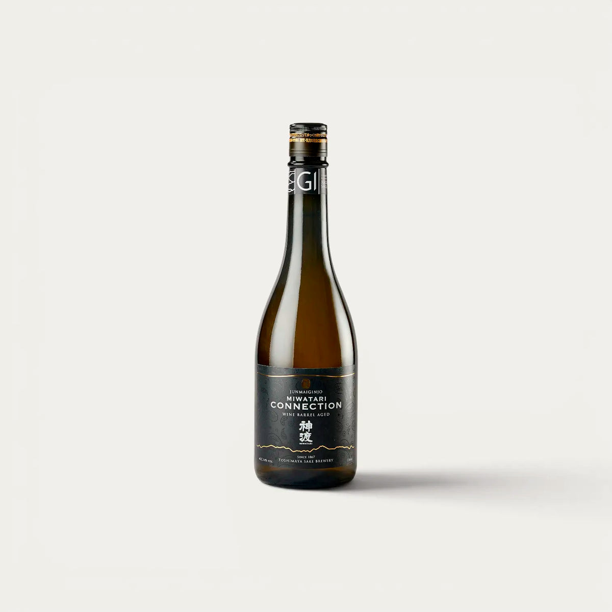 Sake Miwatari Connection Junmai Ginjo fassgereift 14 % - 720ml