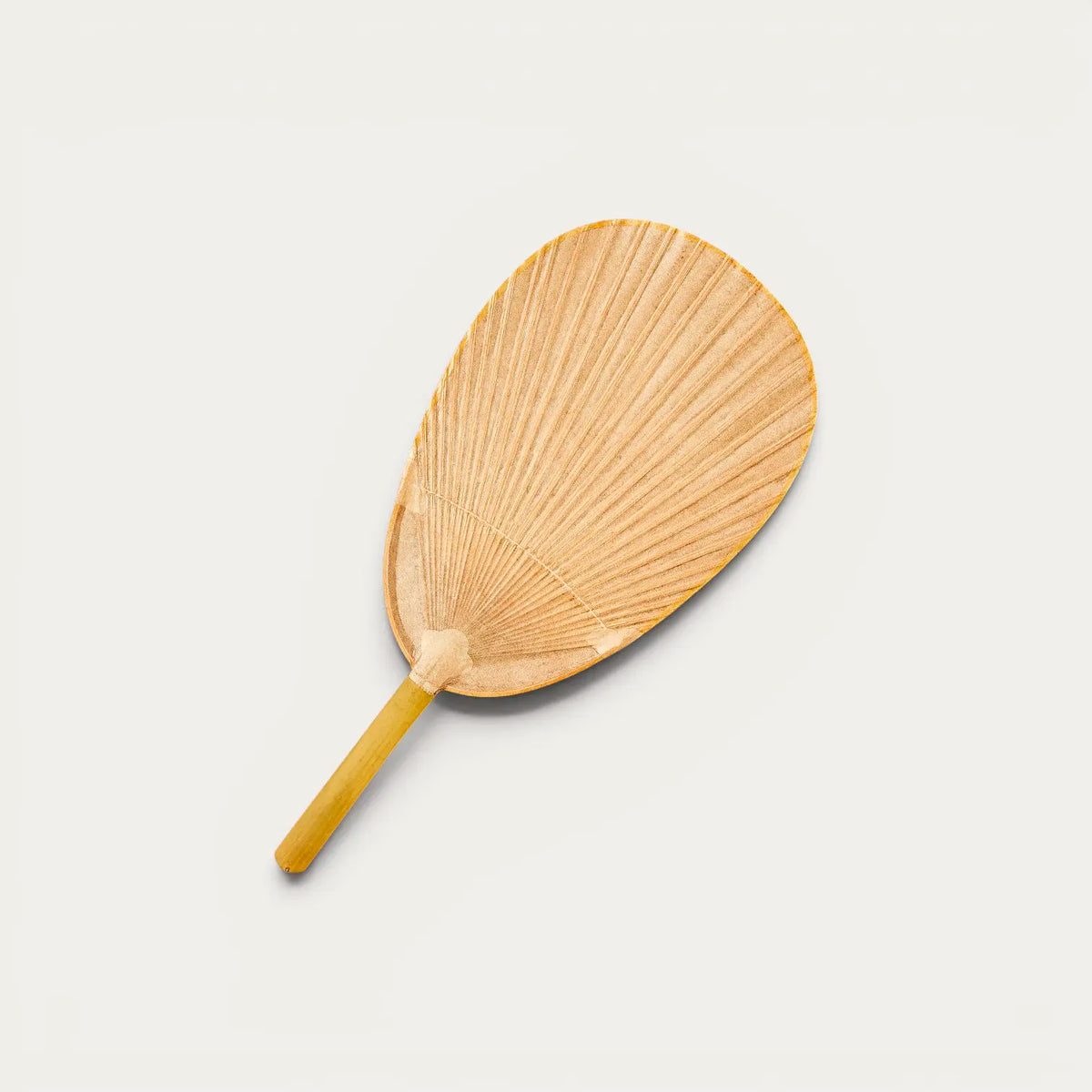 Eventail à barbecue Shibu-uchiwa oval