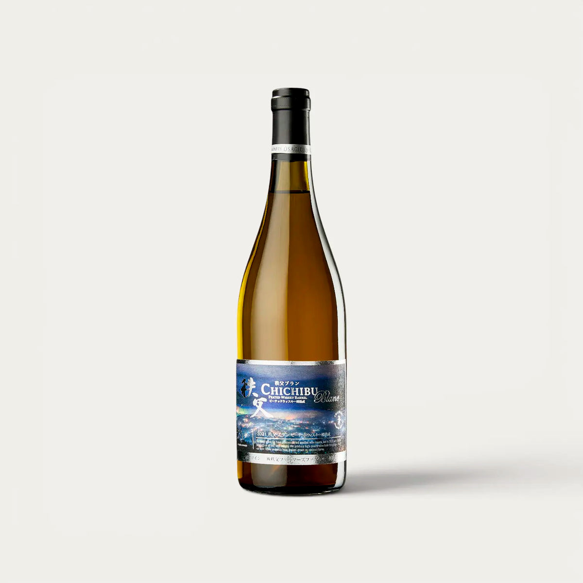 Chichibu-Weißwein 2021, in torfigem Whiskyfass gereift, 13 %, 750 ml
