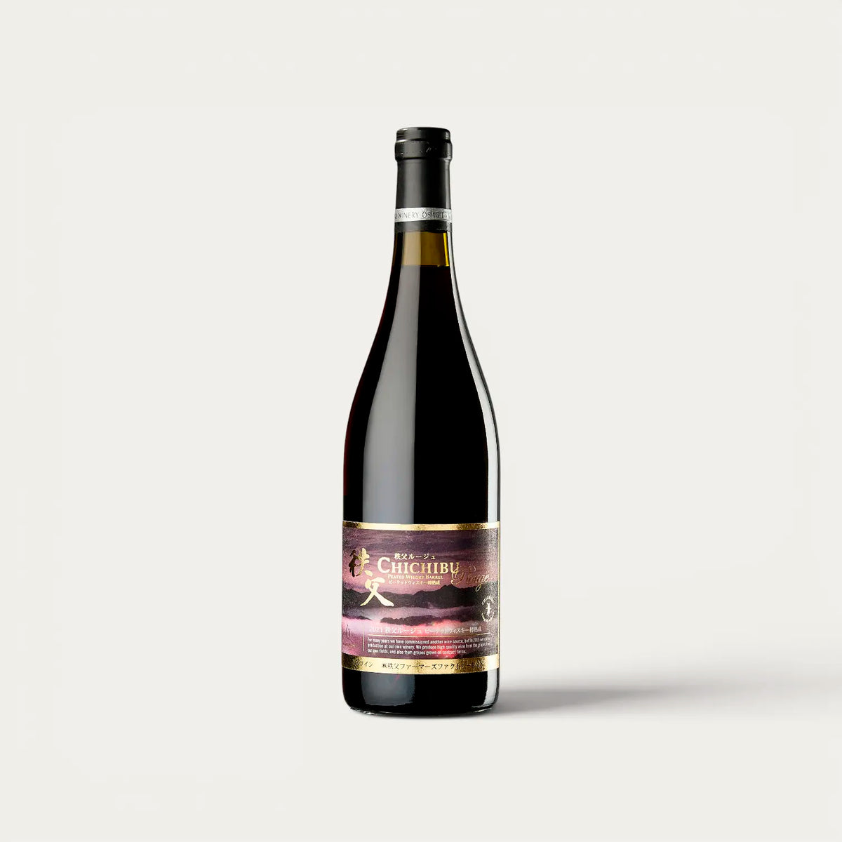 Chichibu Rotwein 2021 in geräuchertem Whiskyfass gereift, 13 %, 750 ml