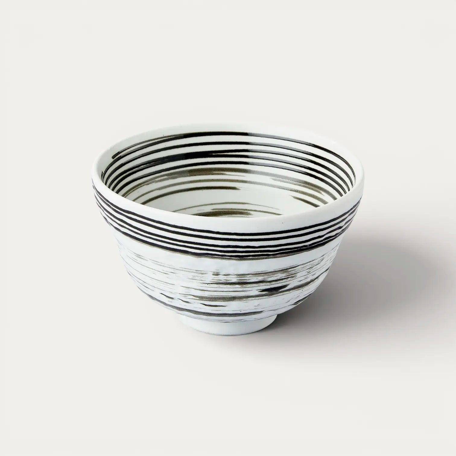Bol à domburi, design blanc mate