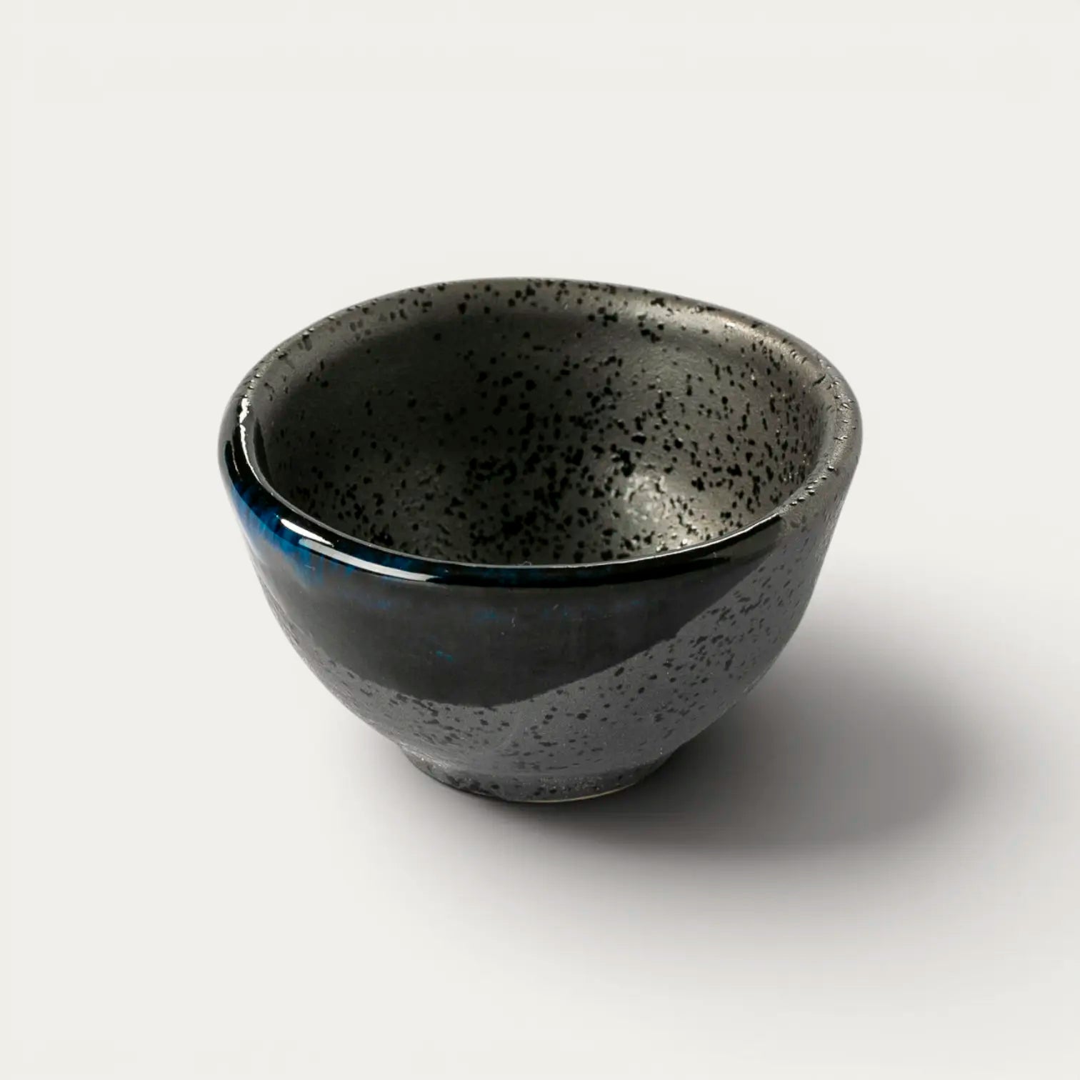 Sake cup with river pattern