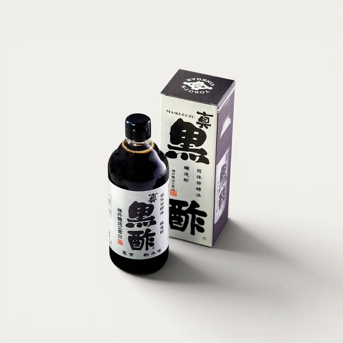 Schwarzer Reis- und Weizenessig Makkurozu – 500 ml